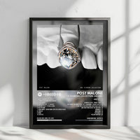 Post Malone "The Diamond Collection (Deluxe)" Album Cover Poster - with Complete Tracklist