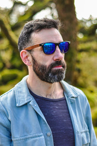 Luma Sunglasses - Wistmans - Black/Blue