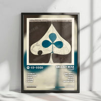 Grizzly Bear "Shields" Album Cover Poster - with Complete Tracklist
