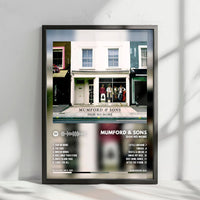 Mumford & Sons "Sigh No More" Album Cover Poster - with Complete Tracklist