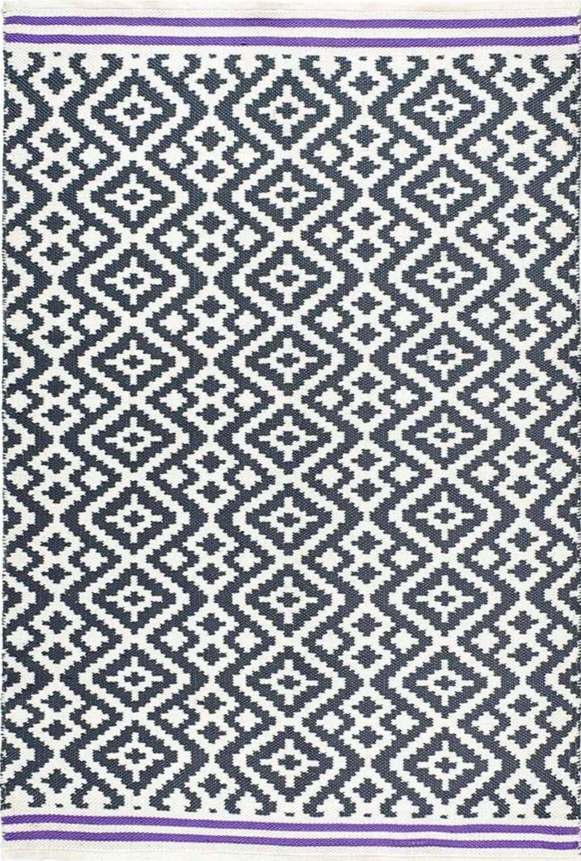Aztec Warm Grey Outdoor Rug