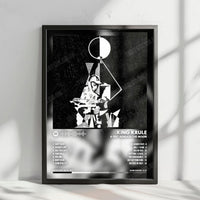 King Krule "6 Feet Beneath the Moon" Album Cover Poster - with Complete Tracklist