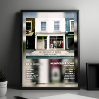 Mumford & Sons "Sigh No More" Album Cover Poster - with Complete Tracklist