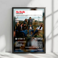 The Thrills "So Much for the City" Album Cover Poster - with Complete Tracklist