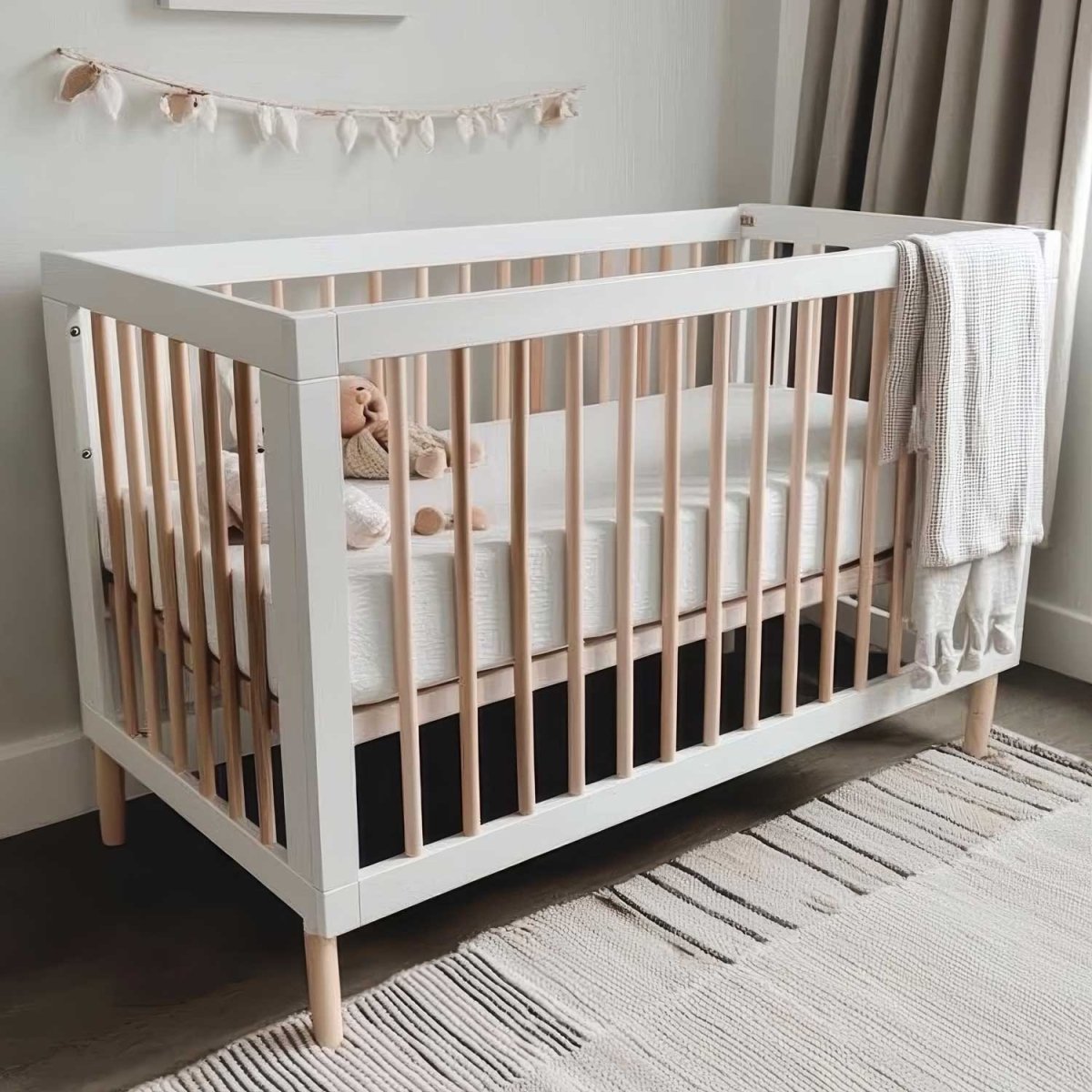 Cot Bed Jersey Fitted Sheets 100% Cotton 140x70cm - Pack Of 4