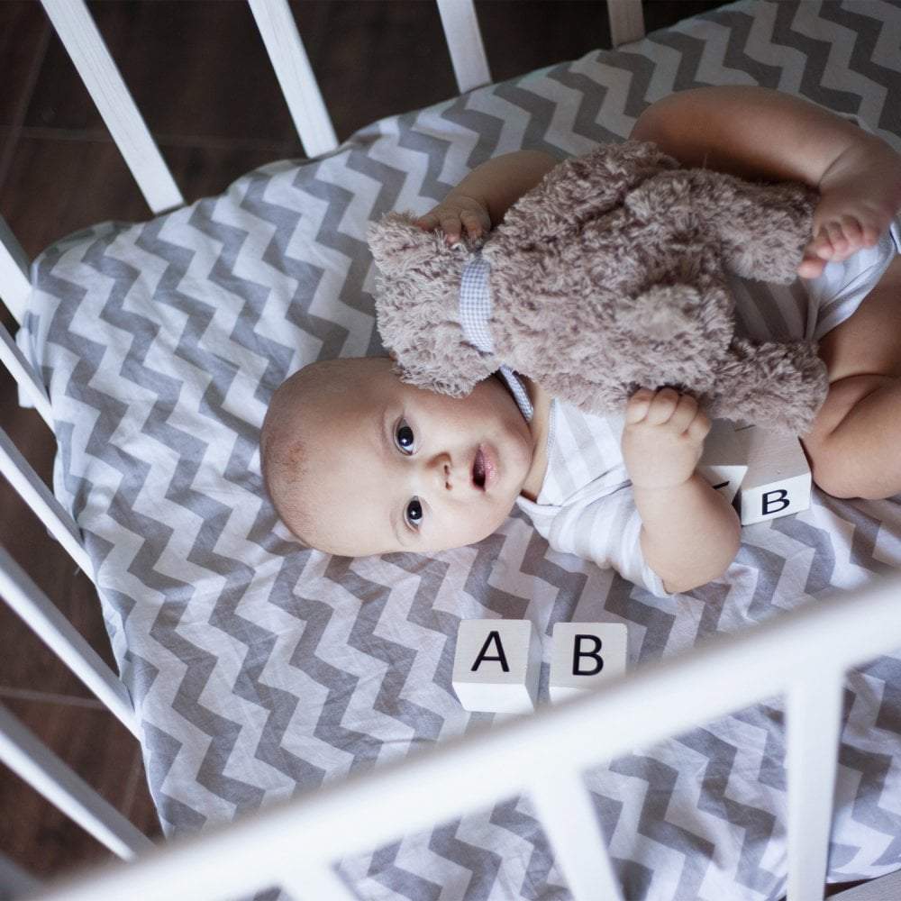 Toddler / Junior Fitted Sheet 100% Cotton 140x70cm - Pack Of 4