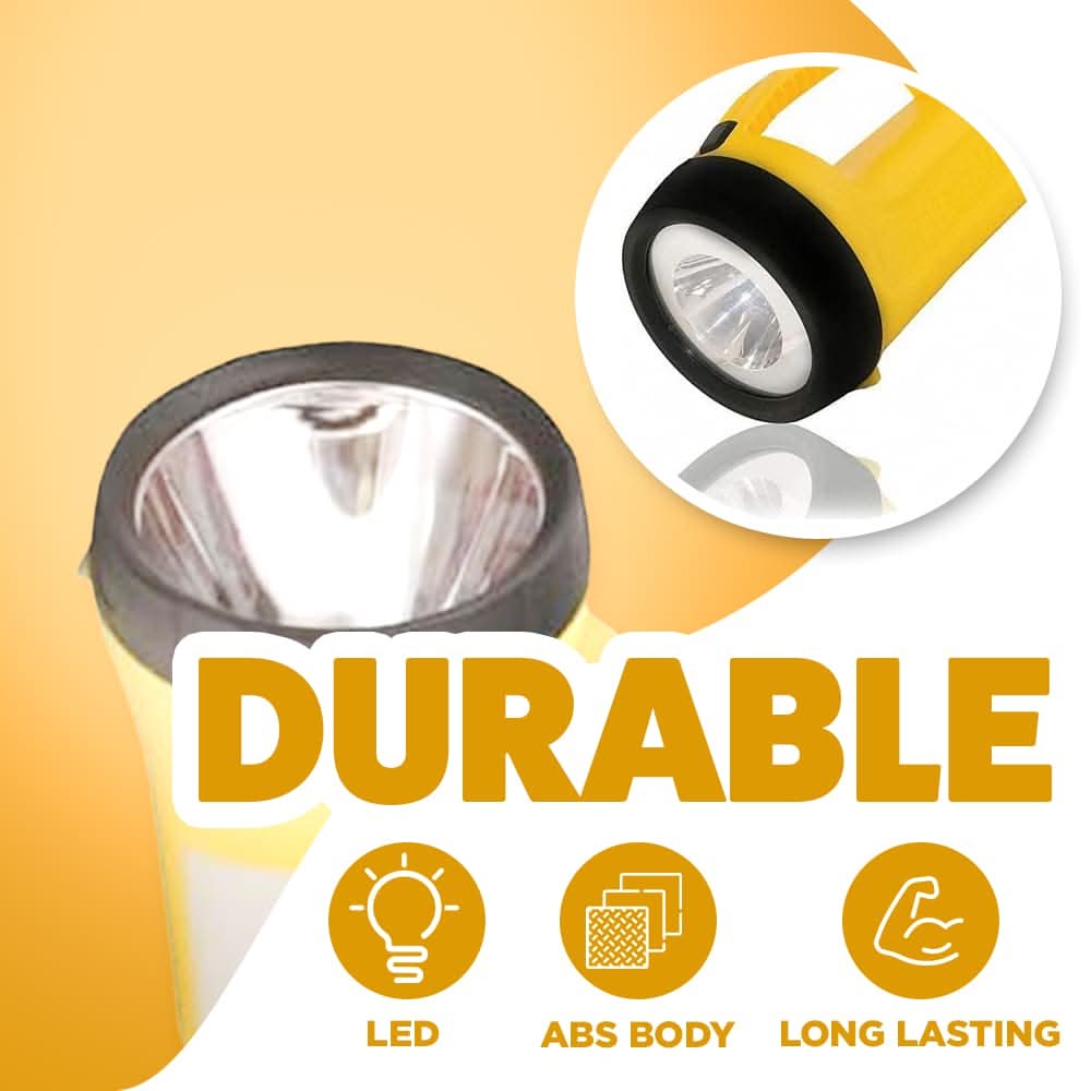 Bright 1W COB and 3W LED Torch Lantern with Carry Handle 120 Lumens