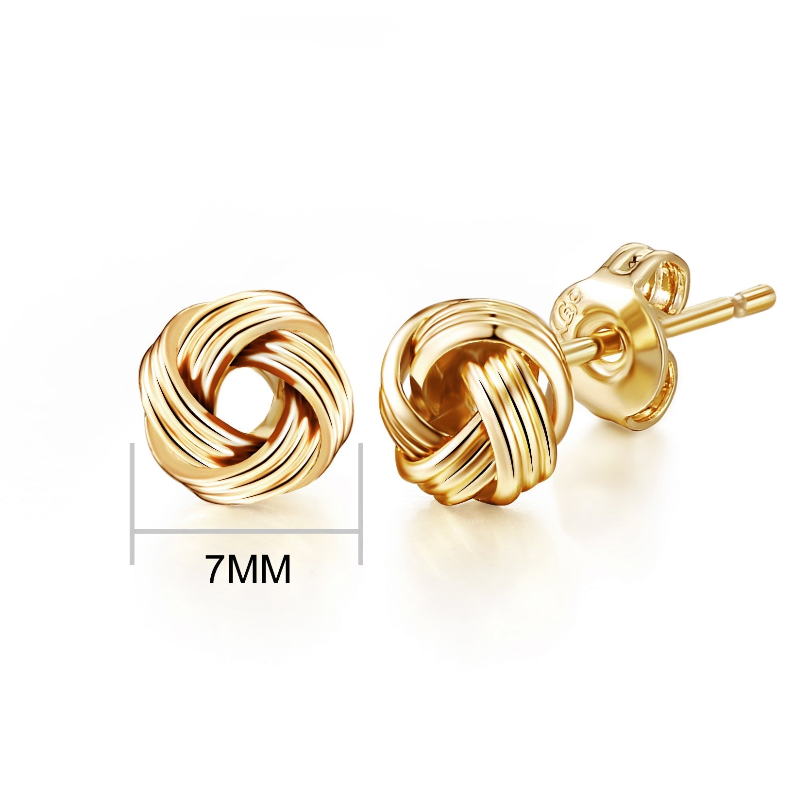 5 Pairs of Gold Plated Earrings