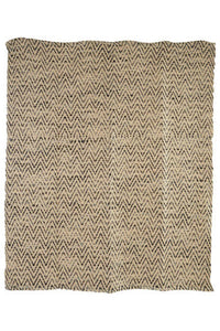 Bosie Grey Woven Chevron Throw
