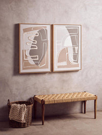 Bosie Grey Woven Chevron Throw