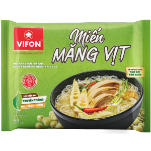 VIFON Instant Bean Thread Duck & Bamboo Shoots Flavor 58g