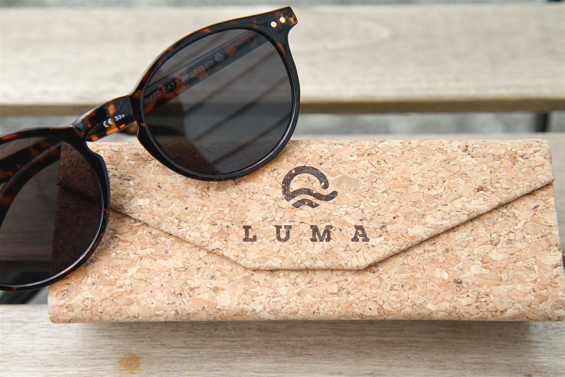 Luma Sunglasses - Cork Case - Cork