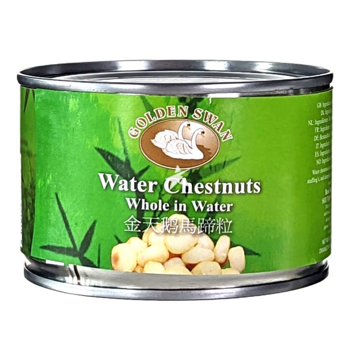 GOLDEN SWAN Water Chestnuts Whole In Water 227g