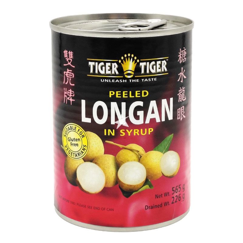 TIGER TIGER Peeled Longan In Syrup 565g