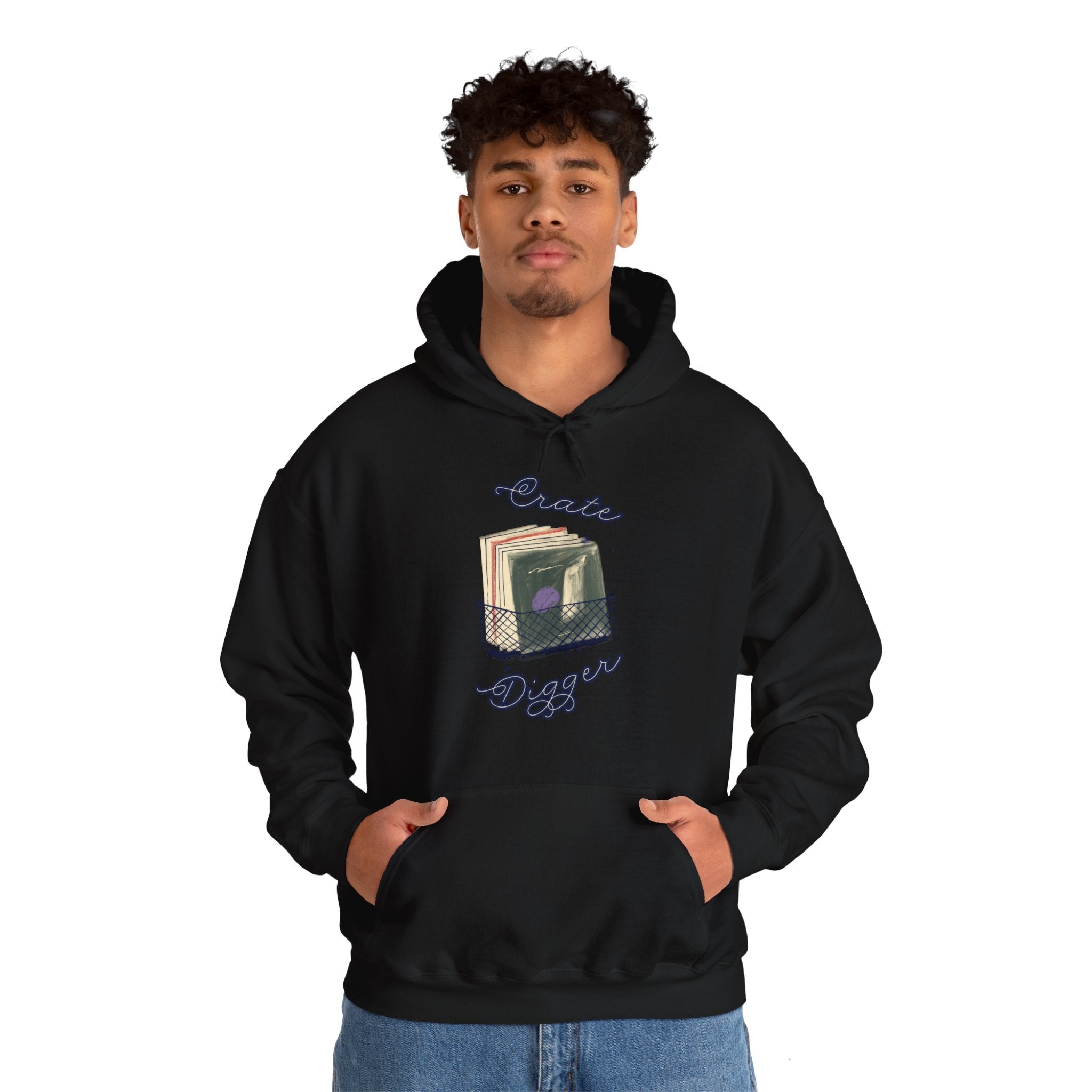'Crate Digger' Men's Hoodie