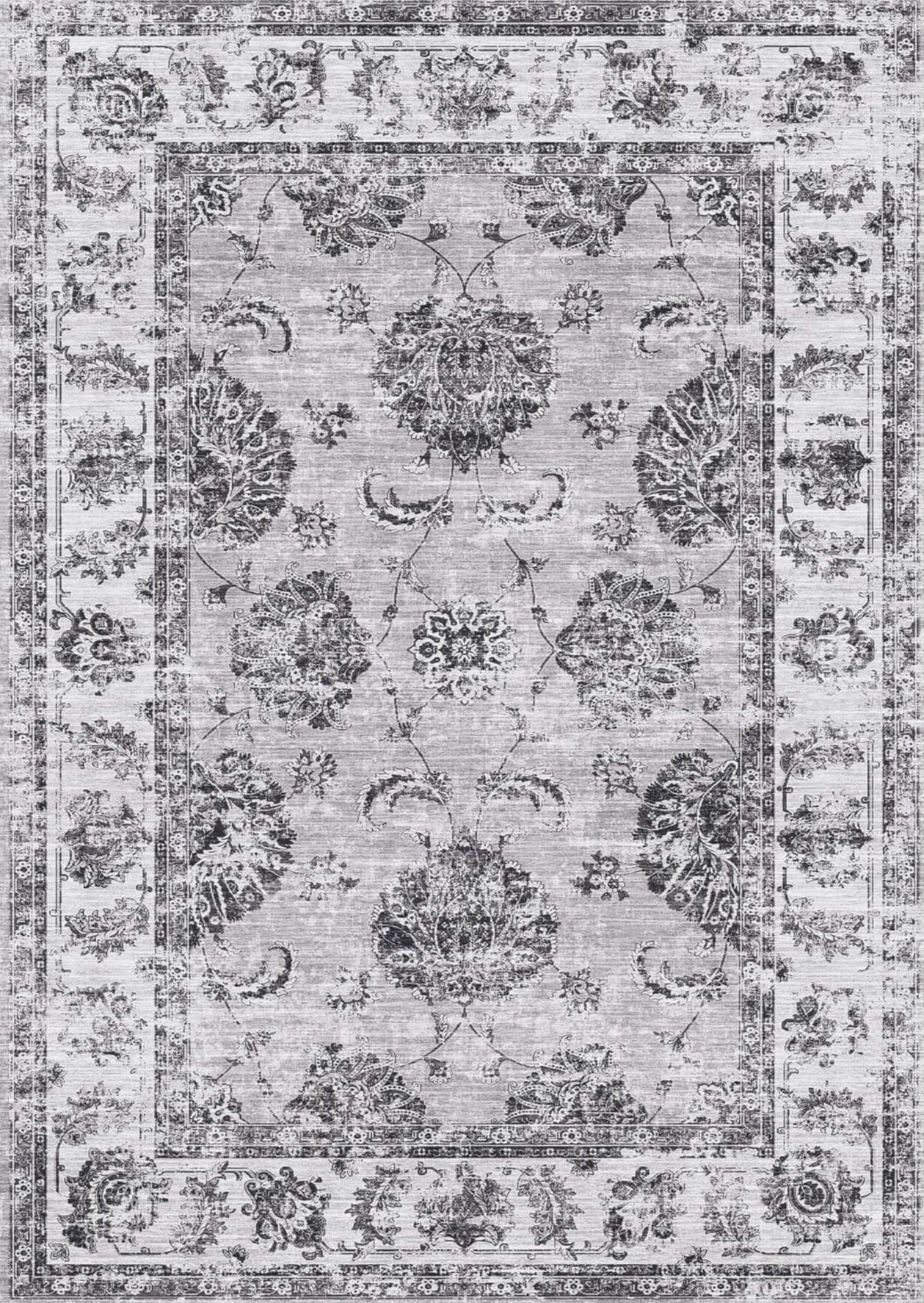 Sulus Vintage Washable Rug - Timeless Elegance for Modern Living
