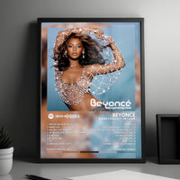 Beyoncé "Dangerously In Love" Album Cover Poster - with Complete Tracklist