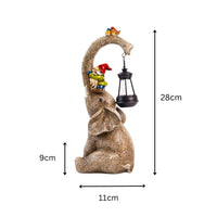 Solar Elephant Garden Ornament