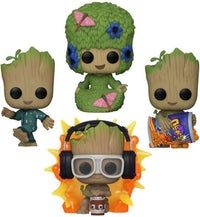 Funko Pop! Marvel I Am Groot 4-Pack