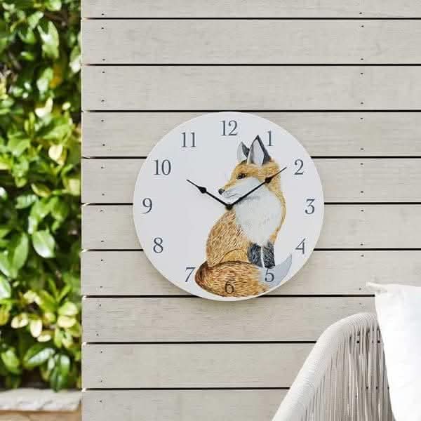 Fox Wall Clock