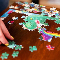 Big Potato Jigsaw Puzzle for Adults (1000 Pieces) Filled with 101 Riddles to Solve (Music Theme)