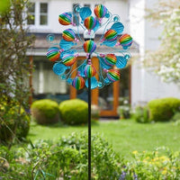 Multicoloured Solar Wind Spinner