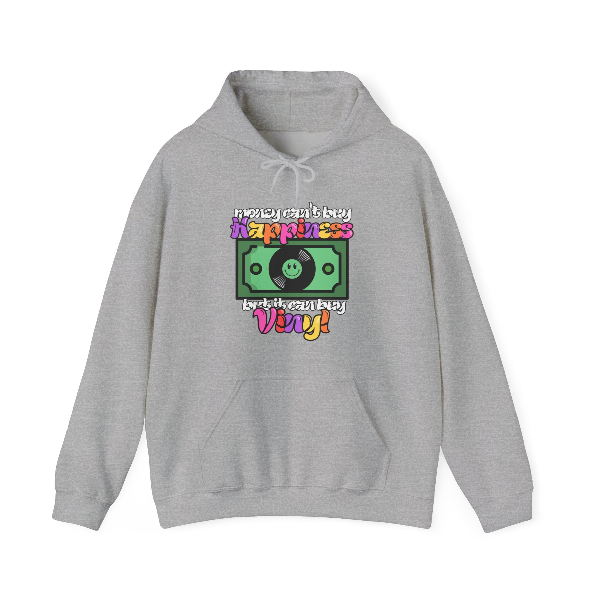 'Money Can't Buy Happiness, But It Can Buy Vinyl' Men's Hoodie