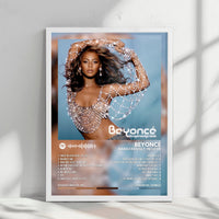 Beyoncé "Dangerously In Love" Album Cover Poster - with Complete Tracklist