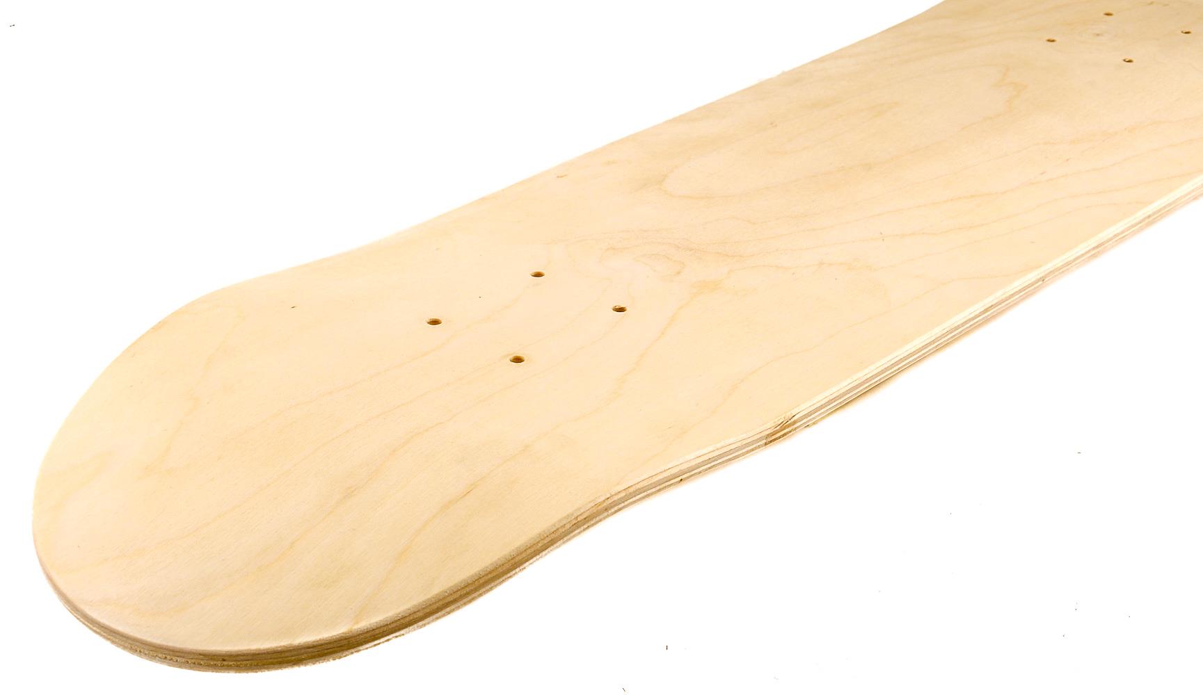 Venom Skateboards ART Deck - UNVARNISHED - 8.0"