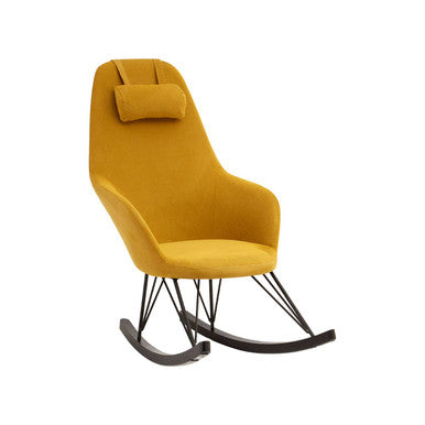 Kolding Yellow Rocking Chair