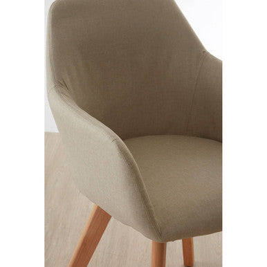 Stockholm Stone Fabric Chair