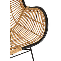 Java Natural Rattan Egg Chair