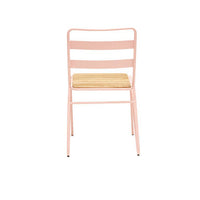 District Pink Metal Chair