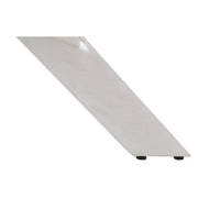 Allure Round Dining Table With Chrome Intersected Legs