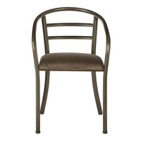 New Foundry Armchair With Curved Backrest