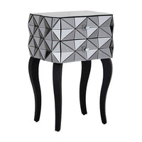Soho 2 Drawer  Bed Side Table in 3D effect