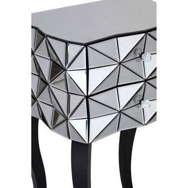 Soho 2 Drawer  Bed Side Table in 3D effect
