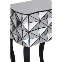 Soho 2 Drawer  Bed Side Table in 3D effect