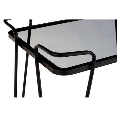 Trento Cart with Grey Glass Top