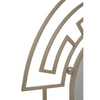 Jalal Silver Metal Frame Round Wall Mirror