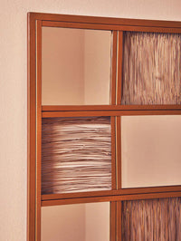 Enzo Gold Wire Wall Mirror