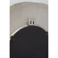 Silva Large Oak Effect Silver Wall Mirror