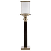 Kensington Townhouse Small Black Candle Holder
