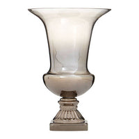 Alexa Ombre Fluted Large Glass Vase