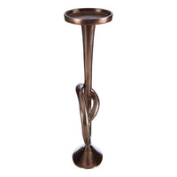Kensington Townhouse Twist Bronze Candle Holder