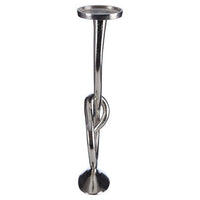 Kensington Townhouse Twist Nickel Candle Holder