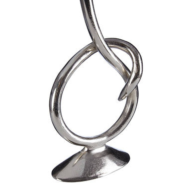 Kensington Townhouse Twist Nickel Candle Holder