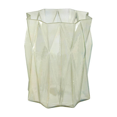 Rambia Large Irridescent Glass Candle Holder