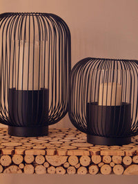 Trento Large Black Lantern
