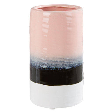 Caldera Tie Dye Effect Cylindrical Vase